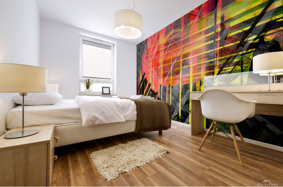 La croisee Mural print