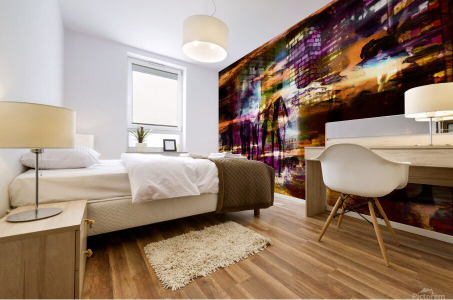 Linvasion Mural print