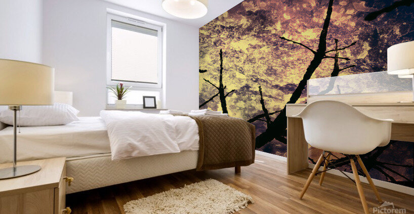 Branches magiques Mural print