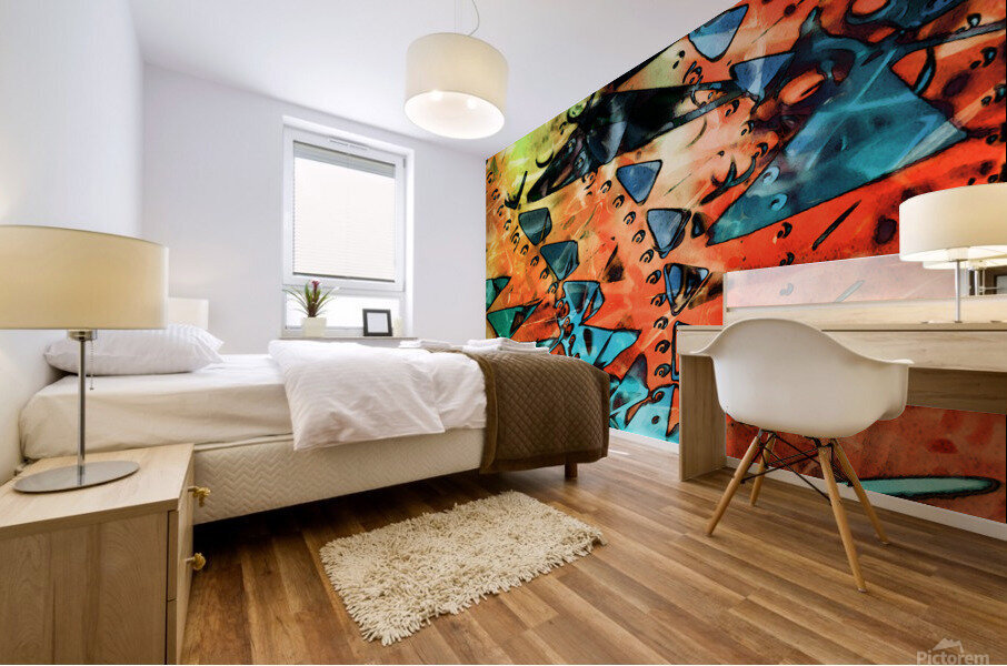 Bien laver Mural print