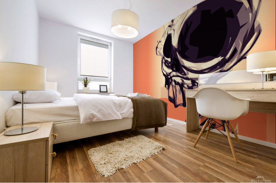 Big eye Mural print