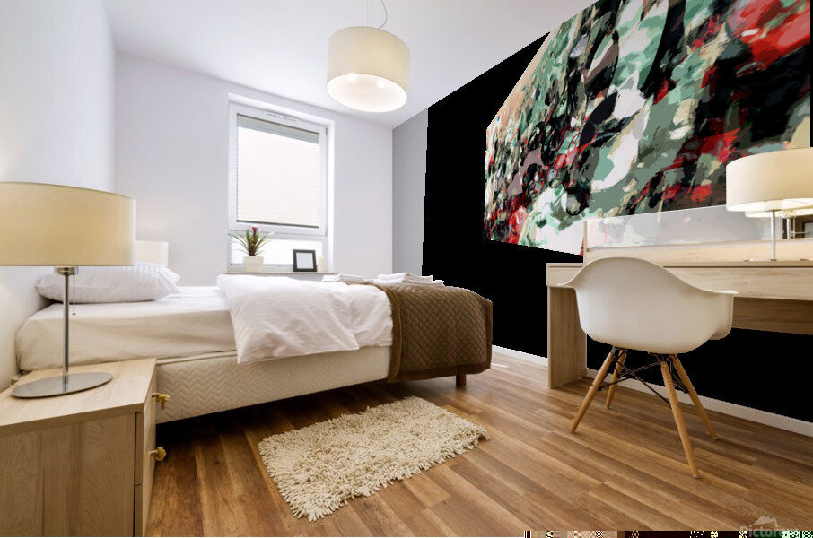 Diamant brut Mural print