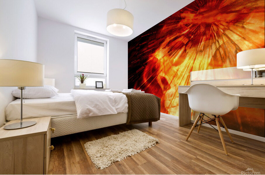 Migraine Mural print