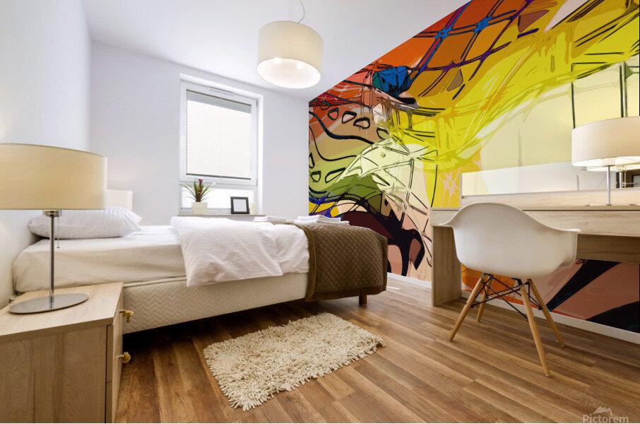Lacier de forme Mural print