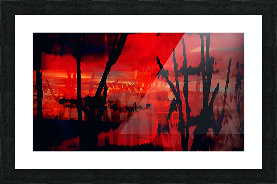 Marecage Picture Frame print