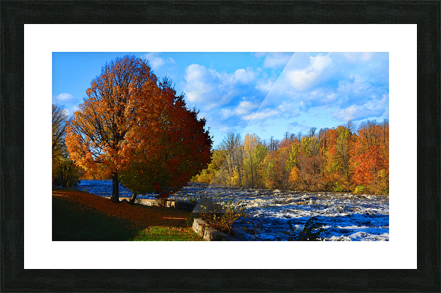 Le changement Picture Frame print