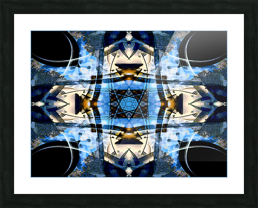 Le stade Picture Frame print