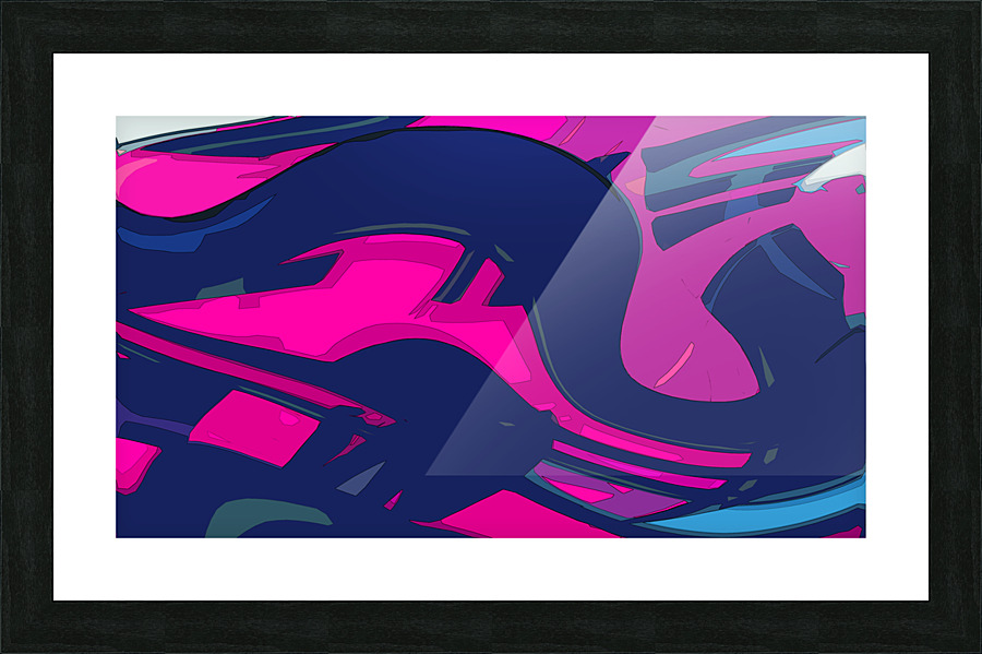 Pink Picture Frame print