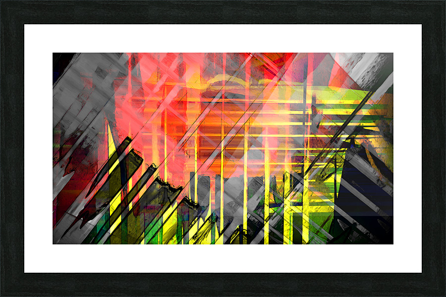 La croisee Picture Frame print
