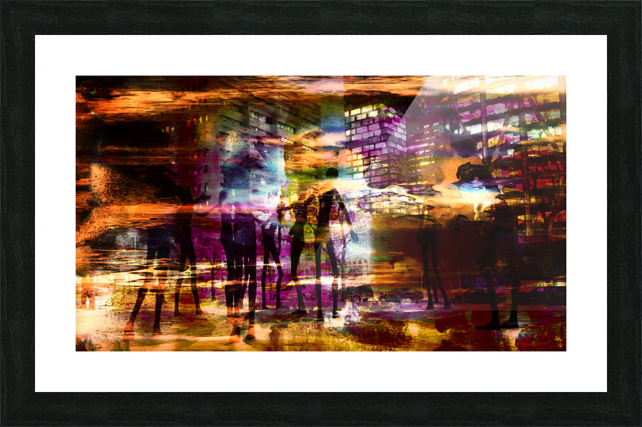 Linvasion Picture Frame print