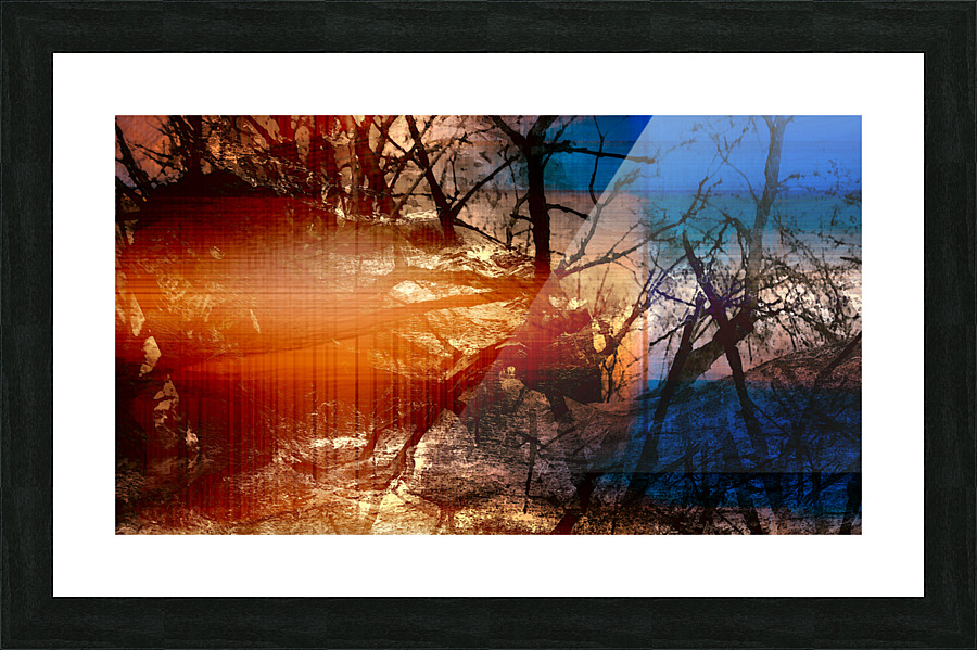 Vision trouble Picture Frame print