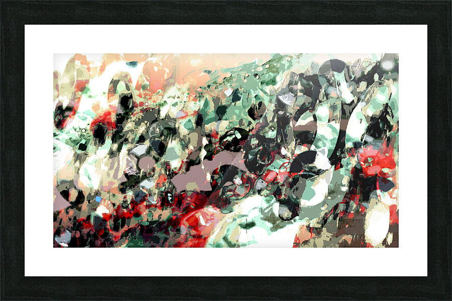 Diamant brut Picture Frame print