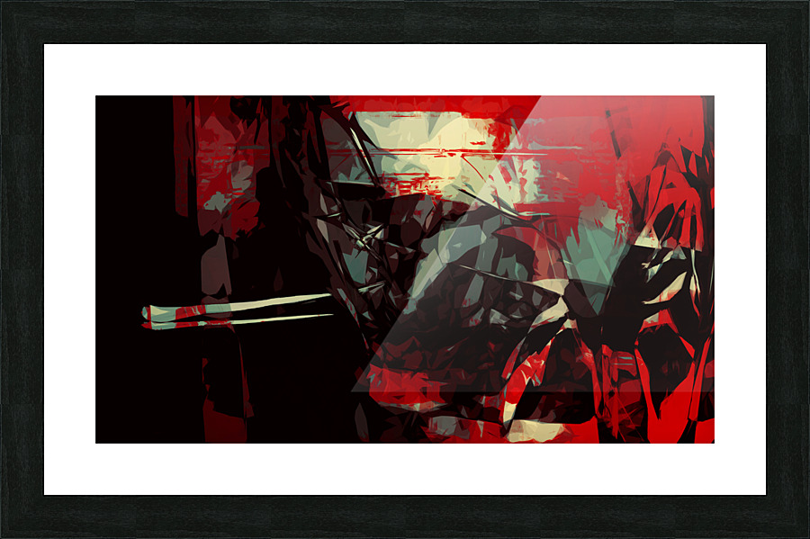 Trouble Picture Frame print