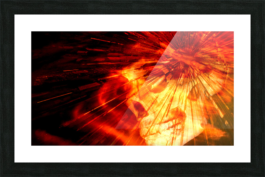 Migraine Picture Frame print
