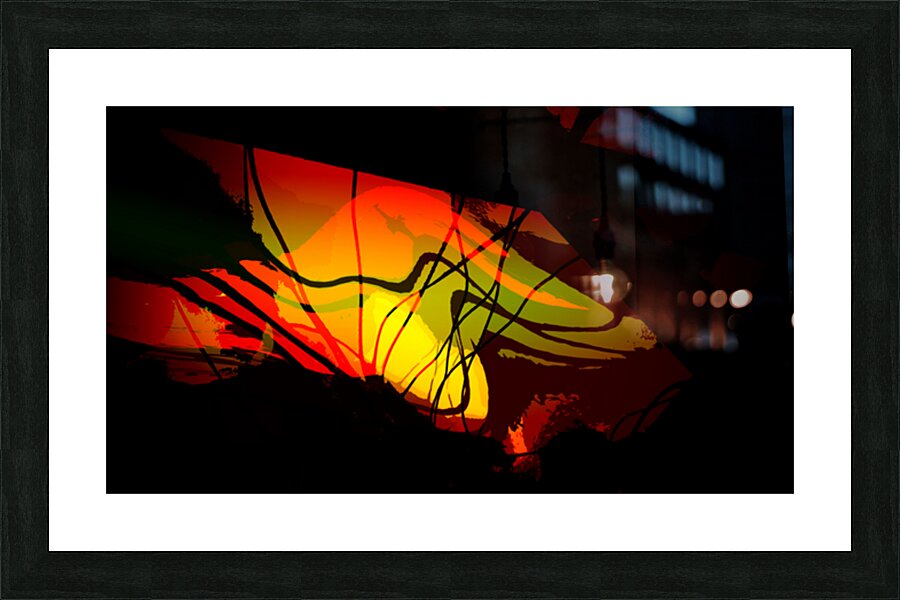 Sunset Picture Frame print