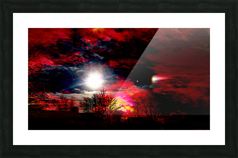 Changing World Picture Frame print
