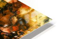 L affrontement HD Metal print