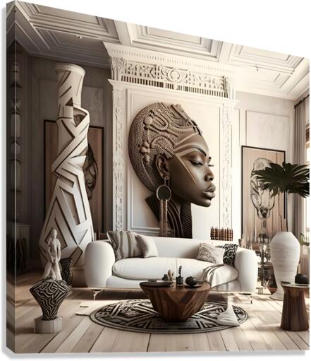 Brown Soulful  Canvas Print