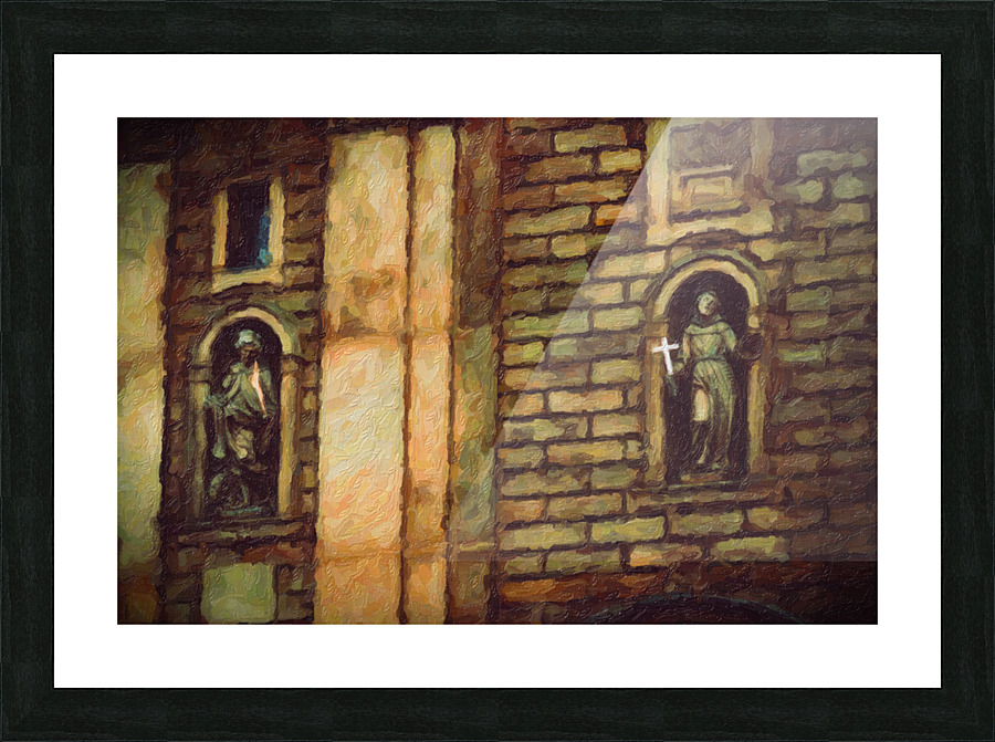 Protector Facade Picture Frame print