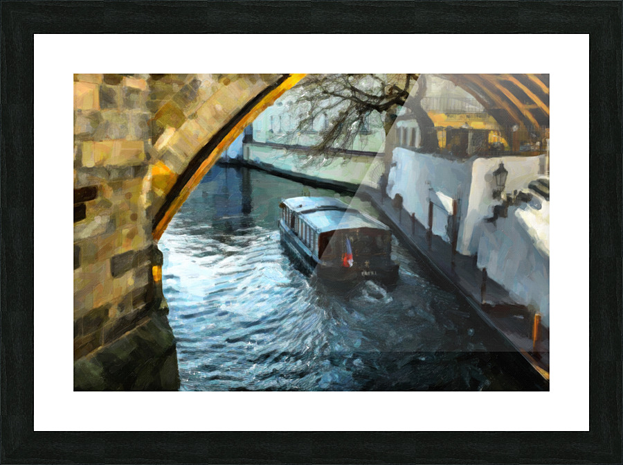 Afternoon Water Way  Picture Frame print