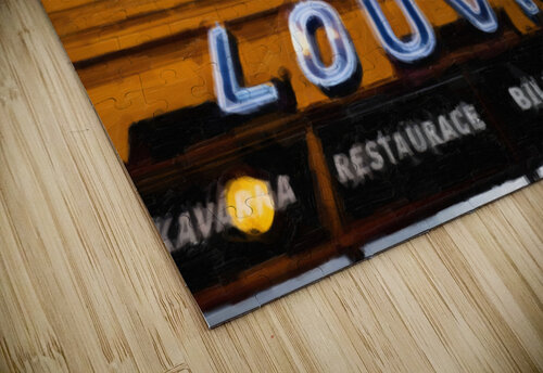 Cafe Louvre Above  Greg Anderson puzzle