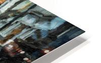 Cobblestone Tram HD Metal print