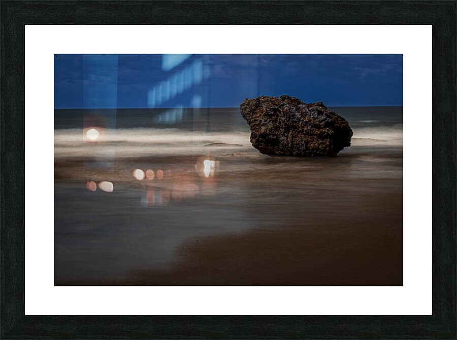 Barbados The Rock Picture Frame print