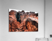 Juniper Cliffside Trail   Palo Duro Canyon Acrylic Print