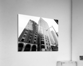 Black and White Austin Skyscrapers Acrylic Print