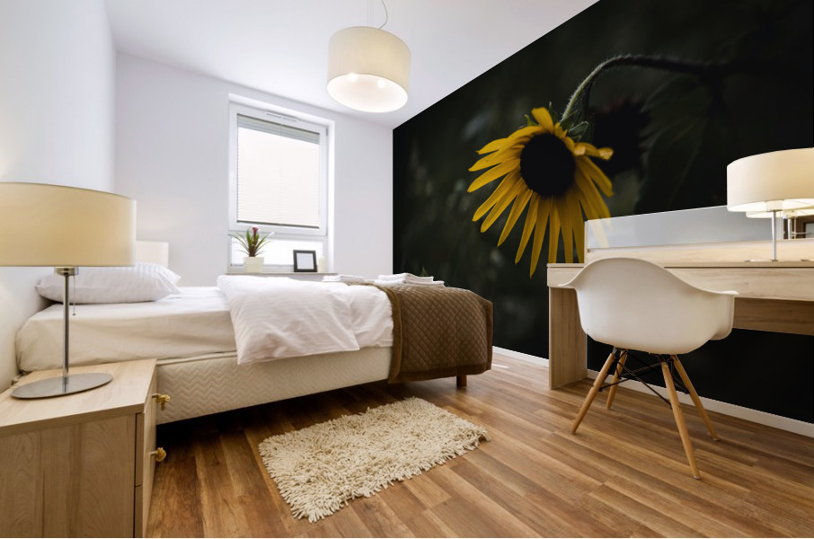 Sunflower Blooms Mural print