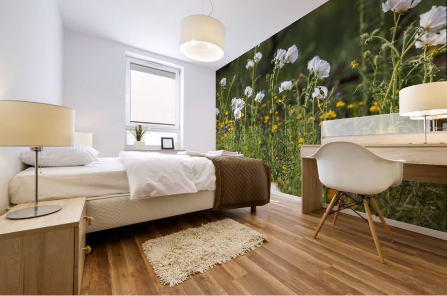 Native Texas Wildflowers Mural print