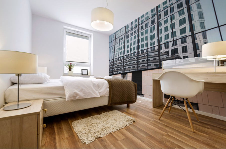 High Rise Reflections Mural print