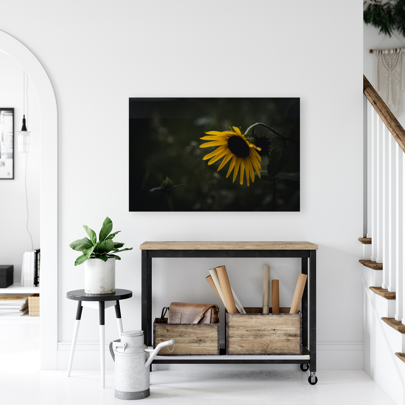 Sunflower Blooms Reproduction