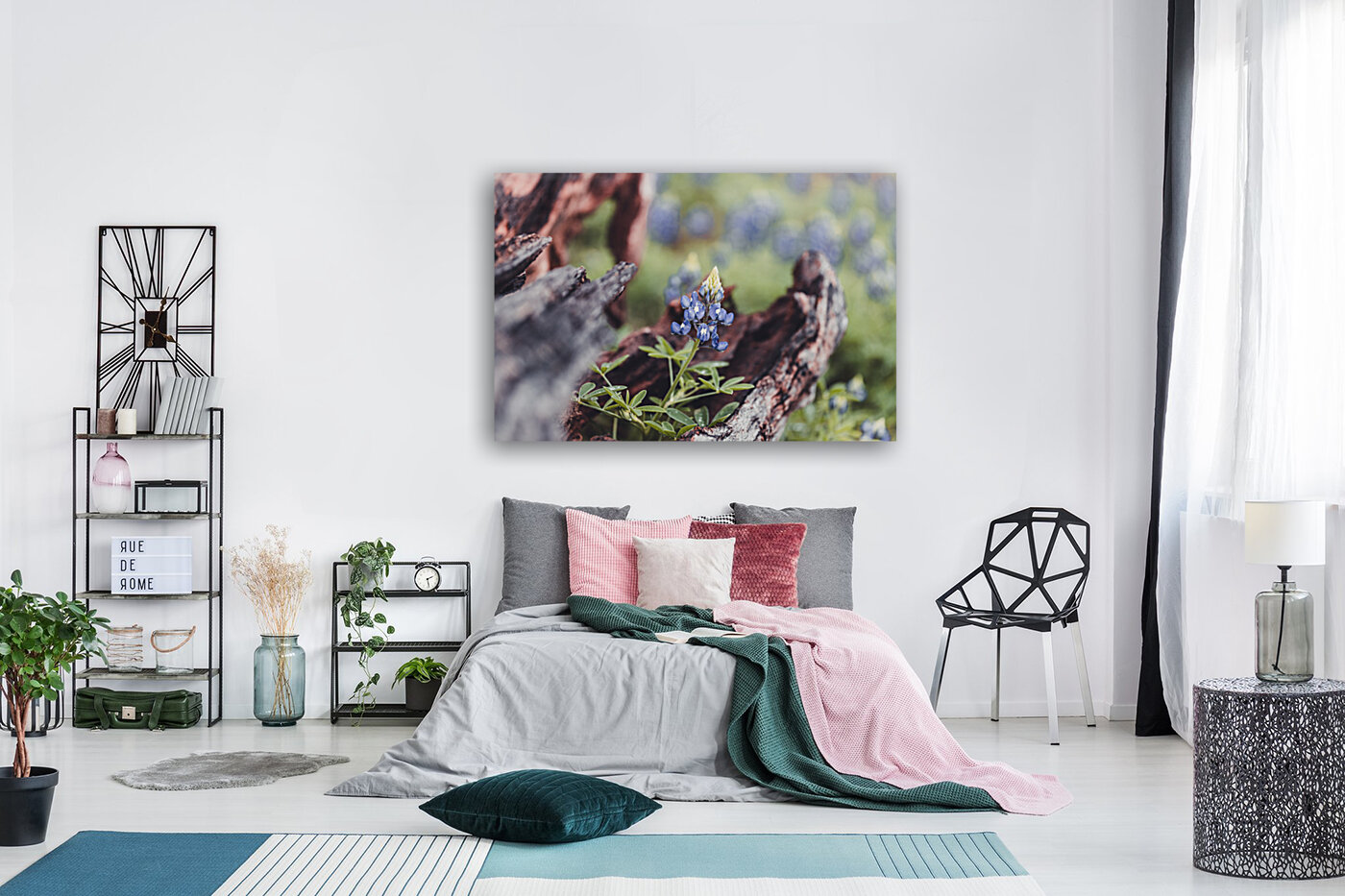 Driftwood Frames A Bluebonnet Reproduction
