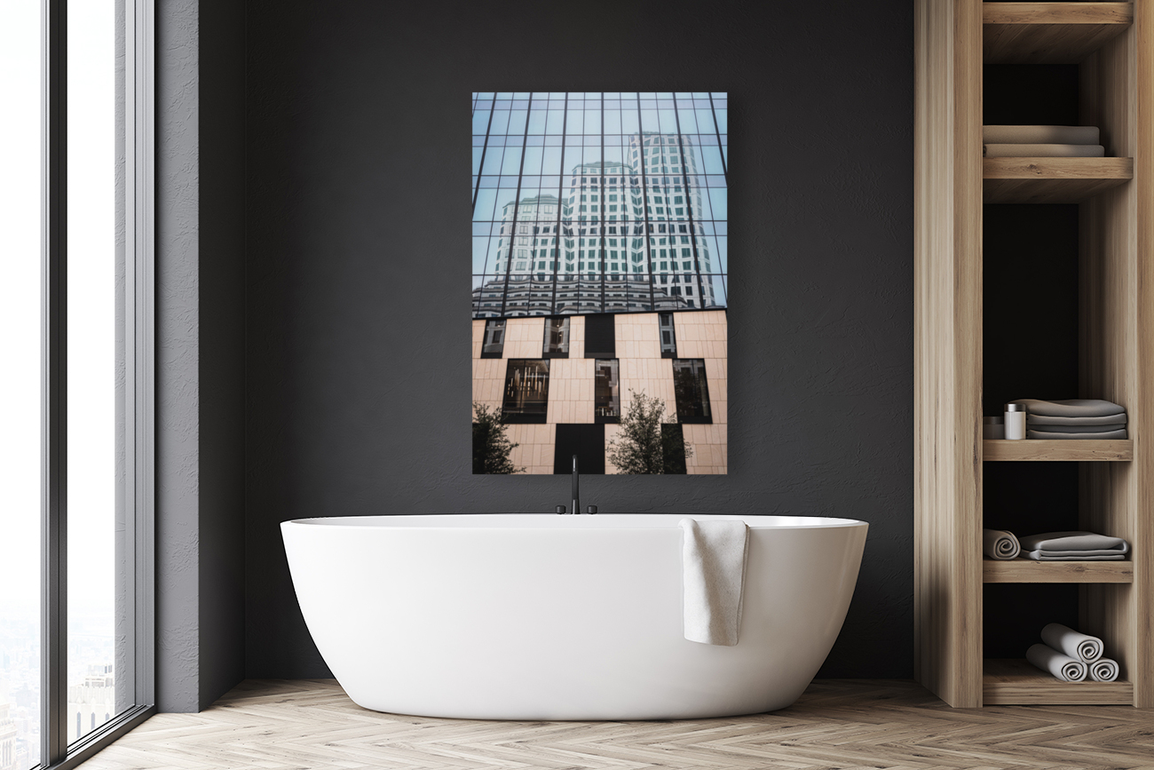 High Rise Reflections Reproduction