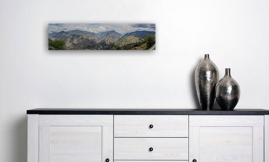 Kings Canyon Overlook Panorama by Aperture Adventure Delaney Van