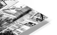 Street Bench HD Metal print