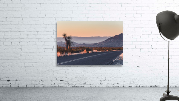 Sun Setting on the Open Road Wall Preview
