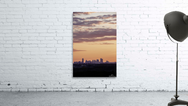 Austin Skyline At Sunset Wall Preview