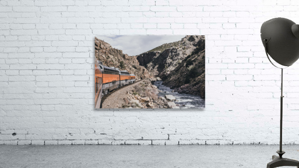 Train in the Mountains Wall Preview
