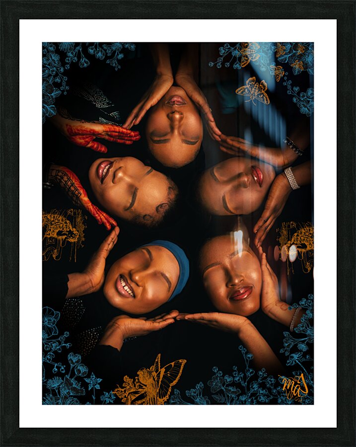 TRIBE. Picture Frame print