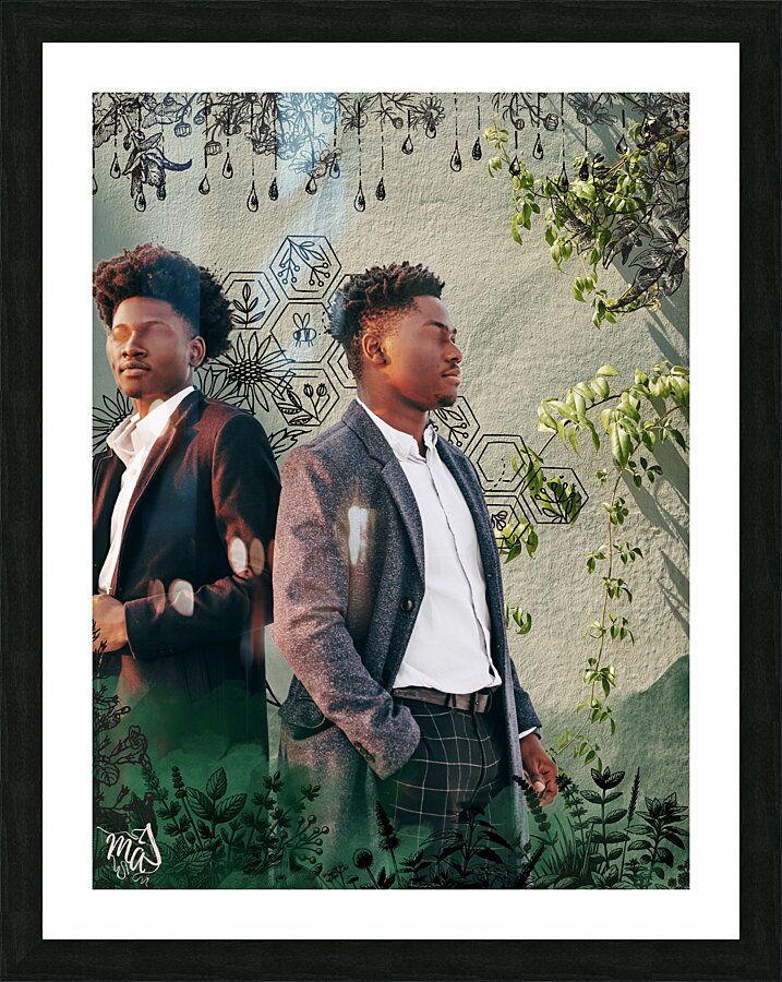 Brother. Picture Frame print