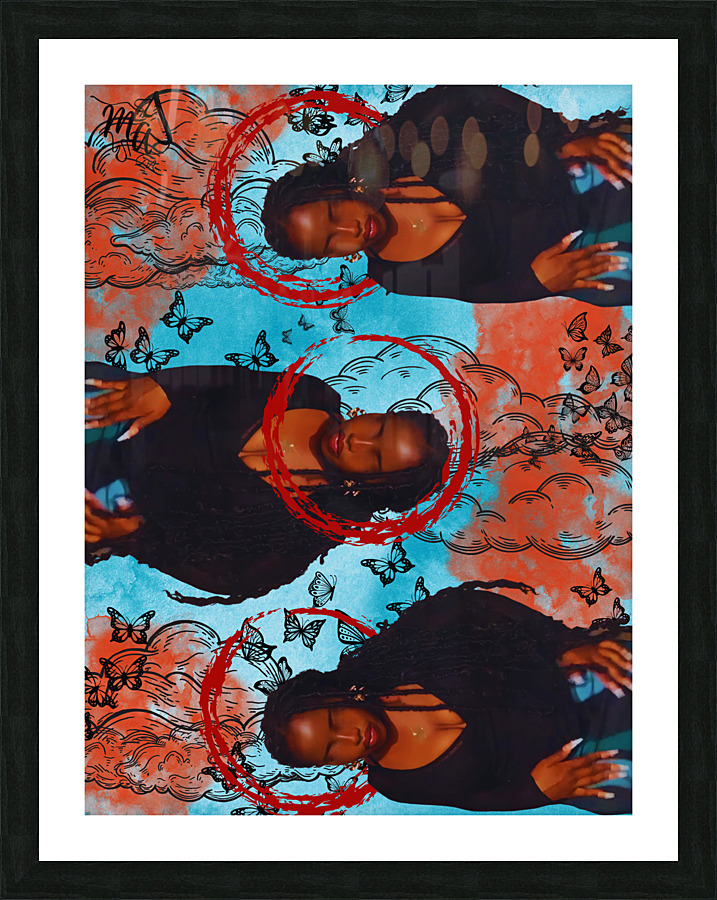 Carbon Copy Picture Frame print
