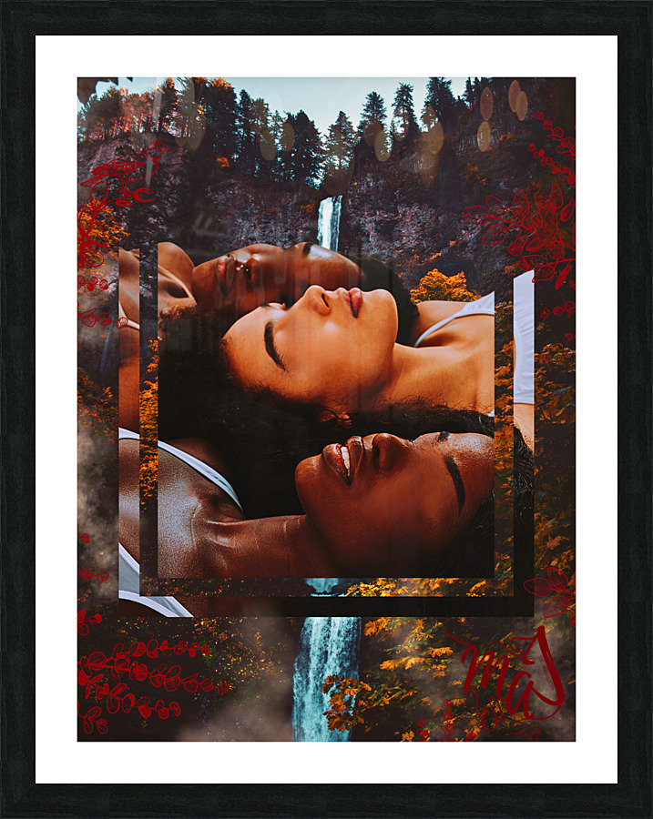Cliffside Picture Frame print