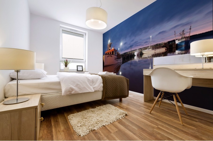 Setting Day Mural print