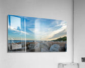 WHISPY CLOUDS Acrylic Print