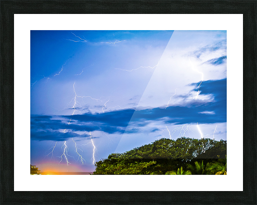 ELECTRIC Picture Frame print