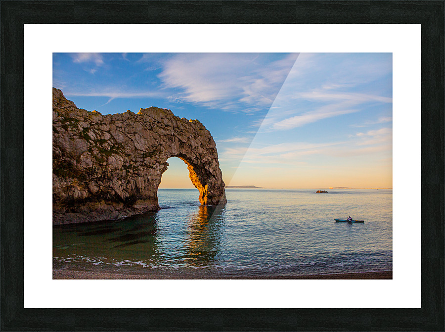 THROUGH THE DOOR Picture Frame print