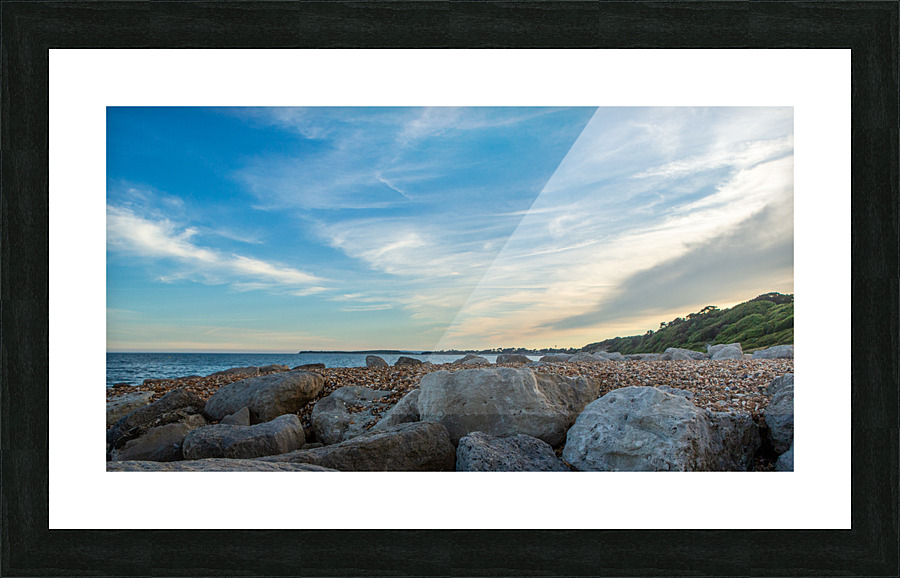 WHISPY CLOUDS Picture Frame print