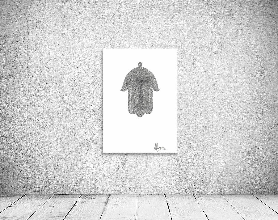 Hamsa Micro-Blessing Wall Preview